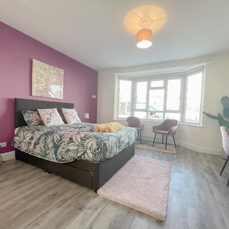 Large 3 Bedroom & 2 Bath - Ground Floor With Parking Bournemouth Zewnętrze zdjęcie